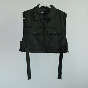 ZARA Green Vest size S